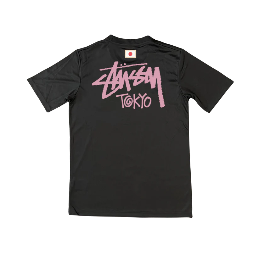 STÜSSY x “JAPAN” JERSEY - BLACK DRAGON