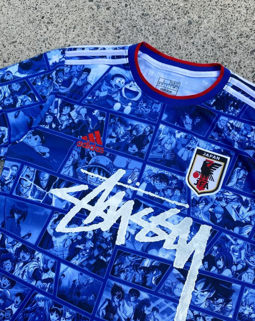 STÜSSY JAPAN JERSEY - animeverse
