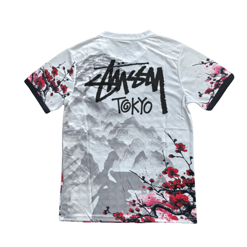 STÜSSY x “JAPAN” JERSEY - RED DRAGON