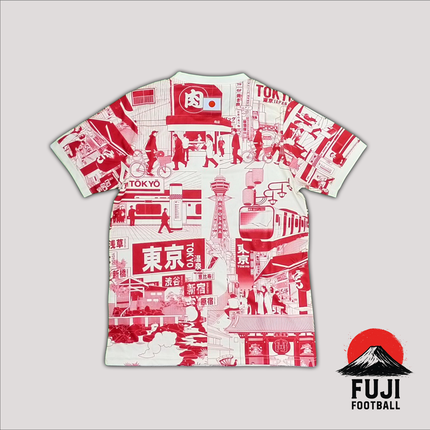 INSPIRED "RED STREET" JAPAN JERSEY