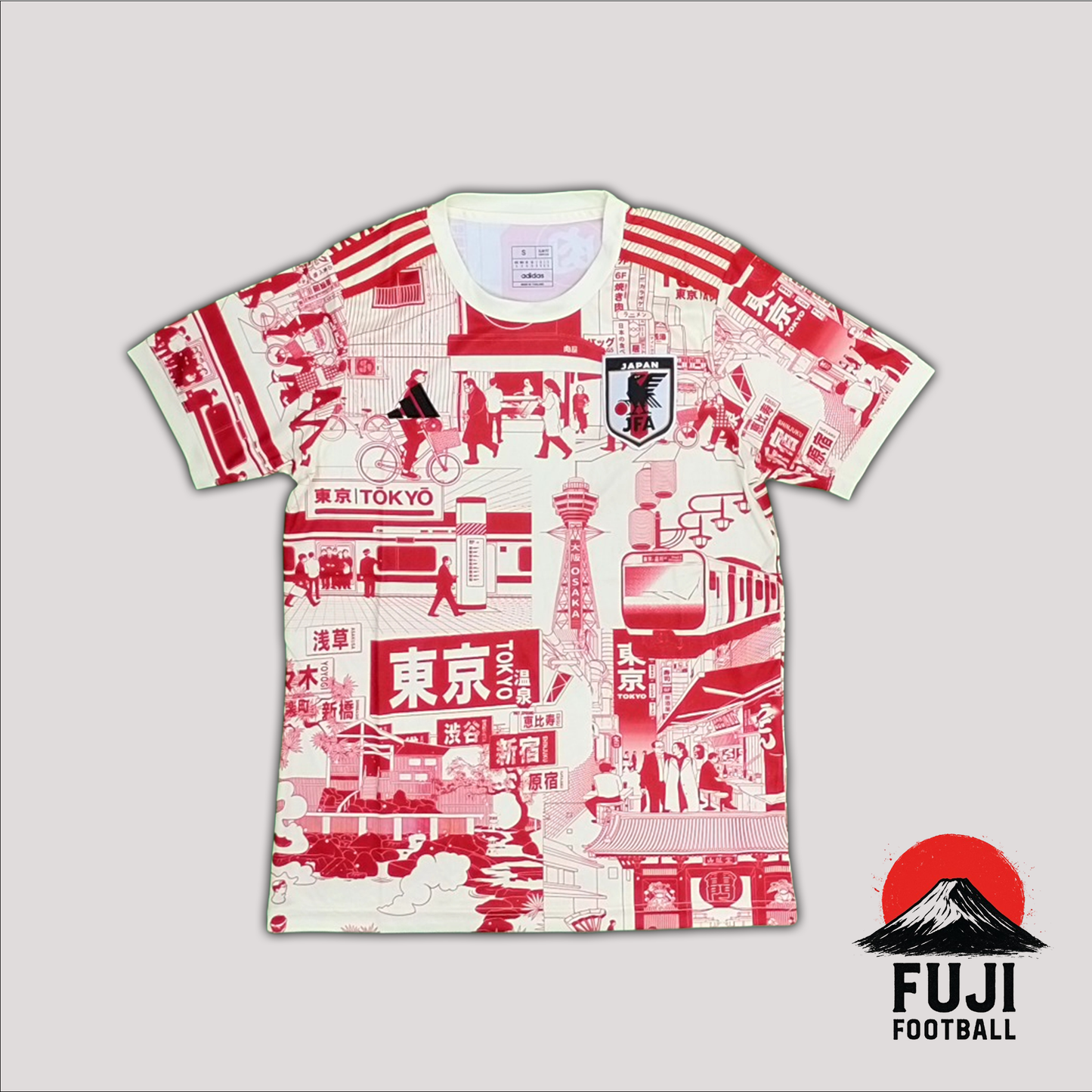 INSPIRED "RED STREET" JAPAN JERSEY